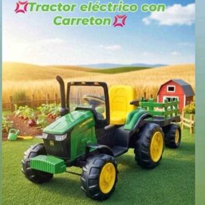 🚜TRACTOR ELÉCTRICO PARA NIÑOS🚜